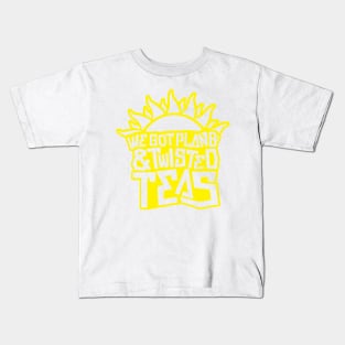 Plan Bs & Twisted Teas - Black Outline Kids T-Shirt